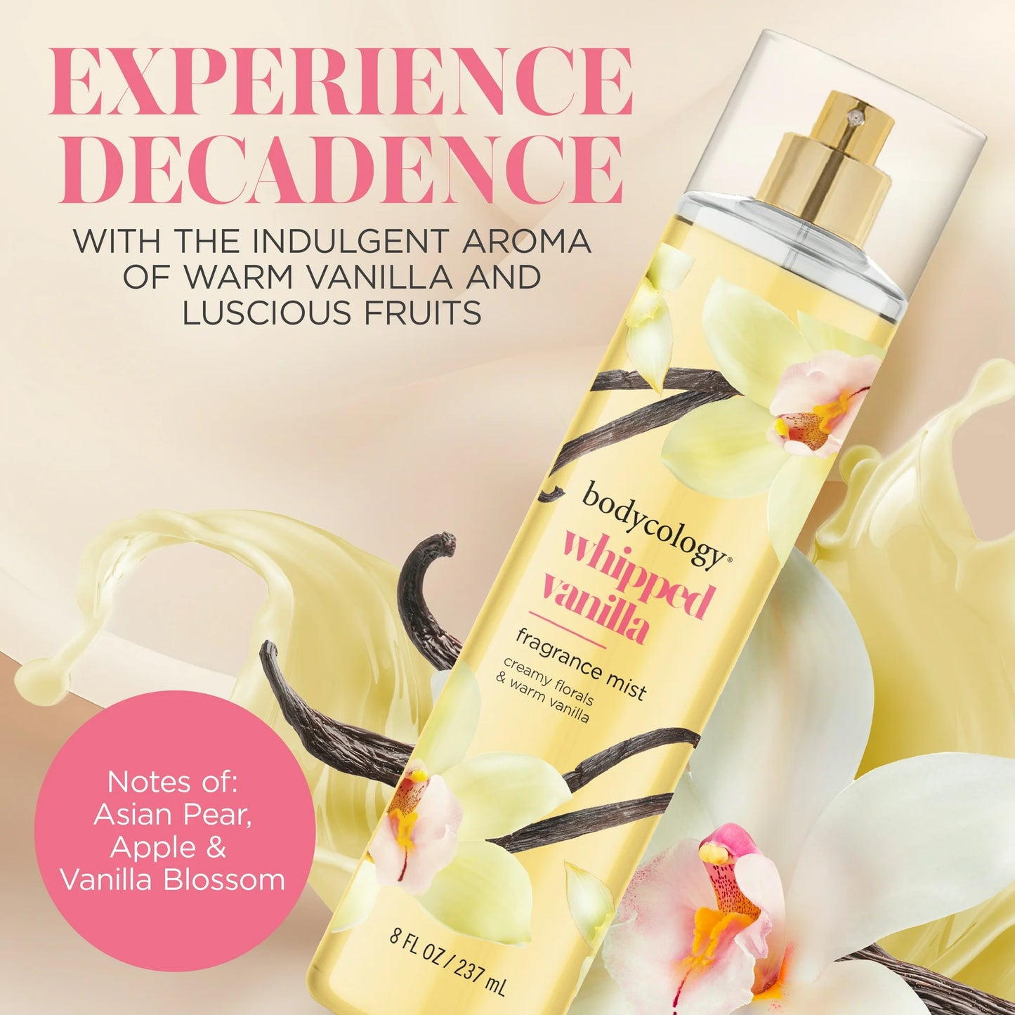 Whipped Vanilla Bodycology Mist & Lotion