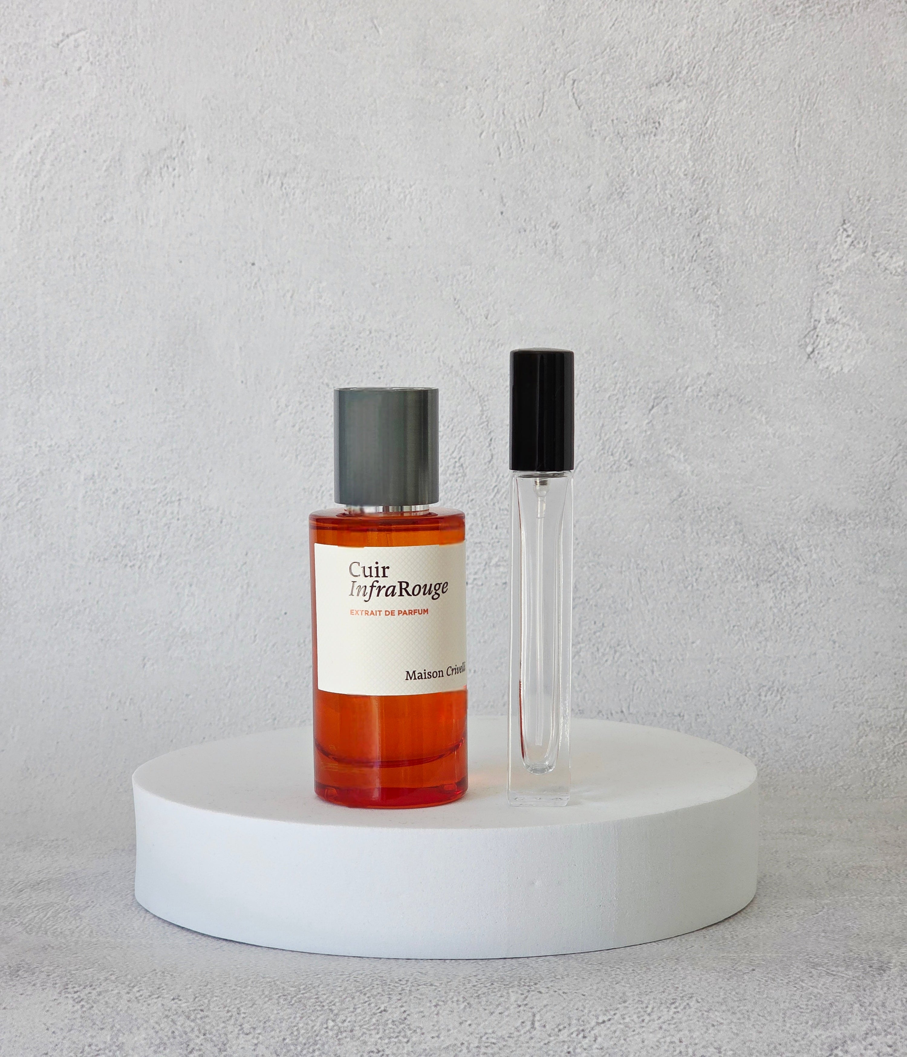 Cuir InfraRouge Maison Crivelli Extrait de Parfum