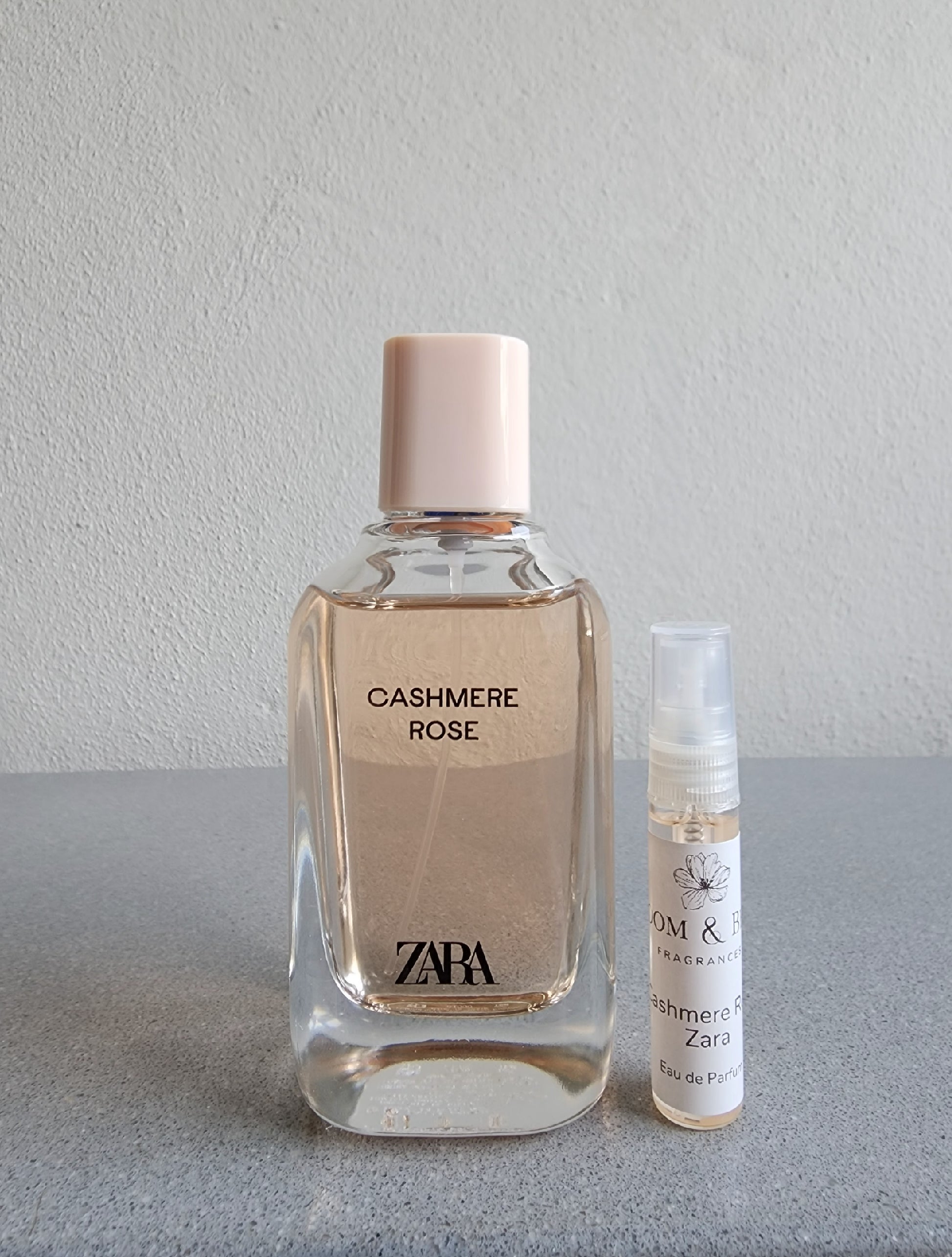 Cashmere Rose Zara EDP Travel size – Bloom & Belle Fragrances