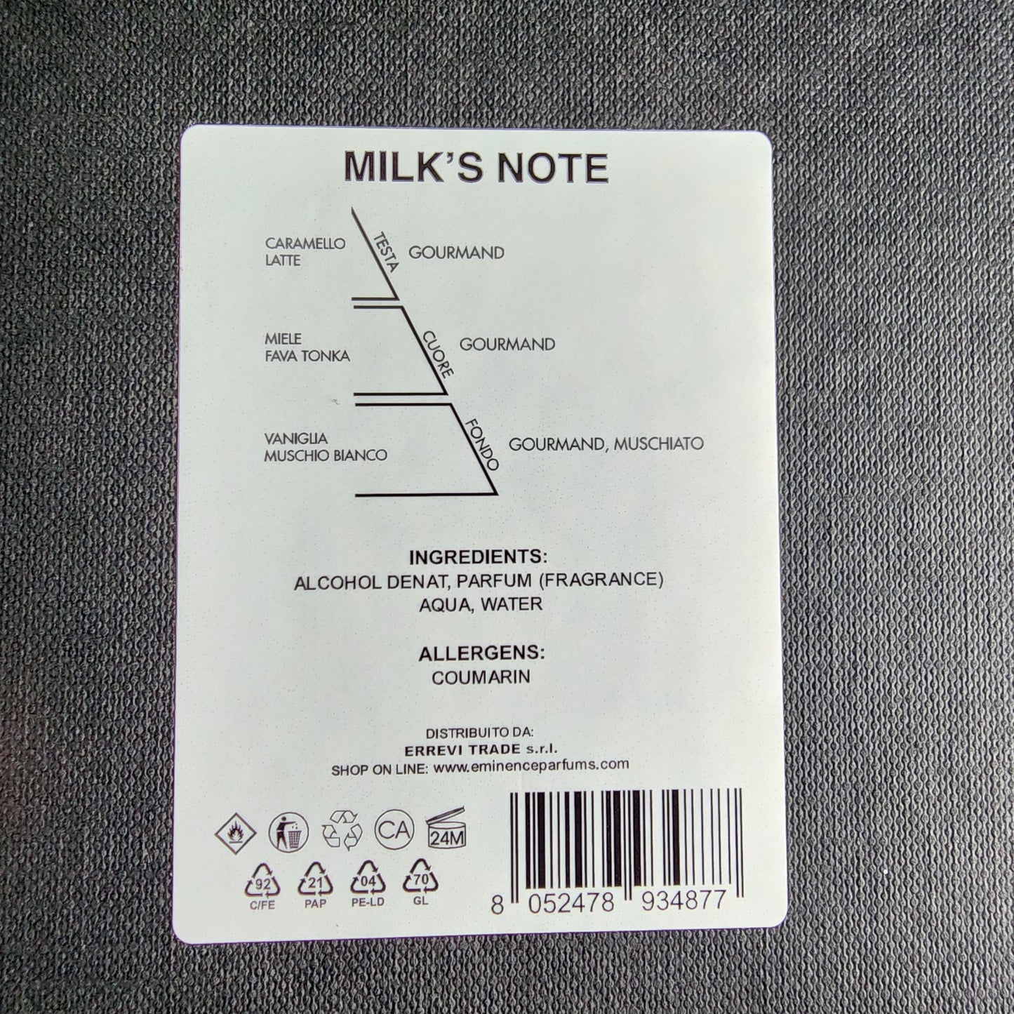 Milk's Note I Matti