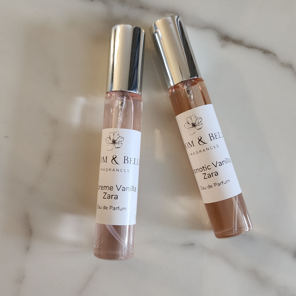 Discovery Set Zara Vanilla Vibes Bloom & Belle Fragrances