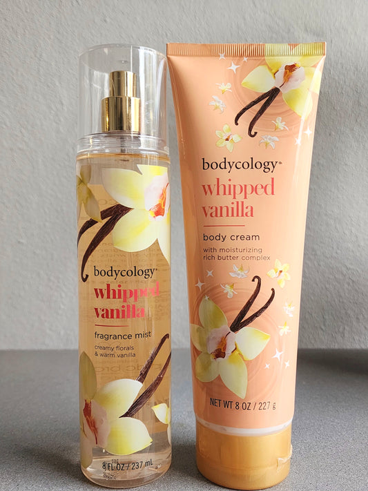 Whipped Vanilla Bodycology Mist & Lotion