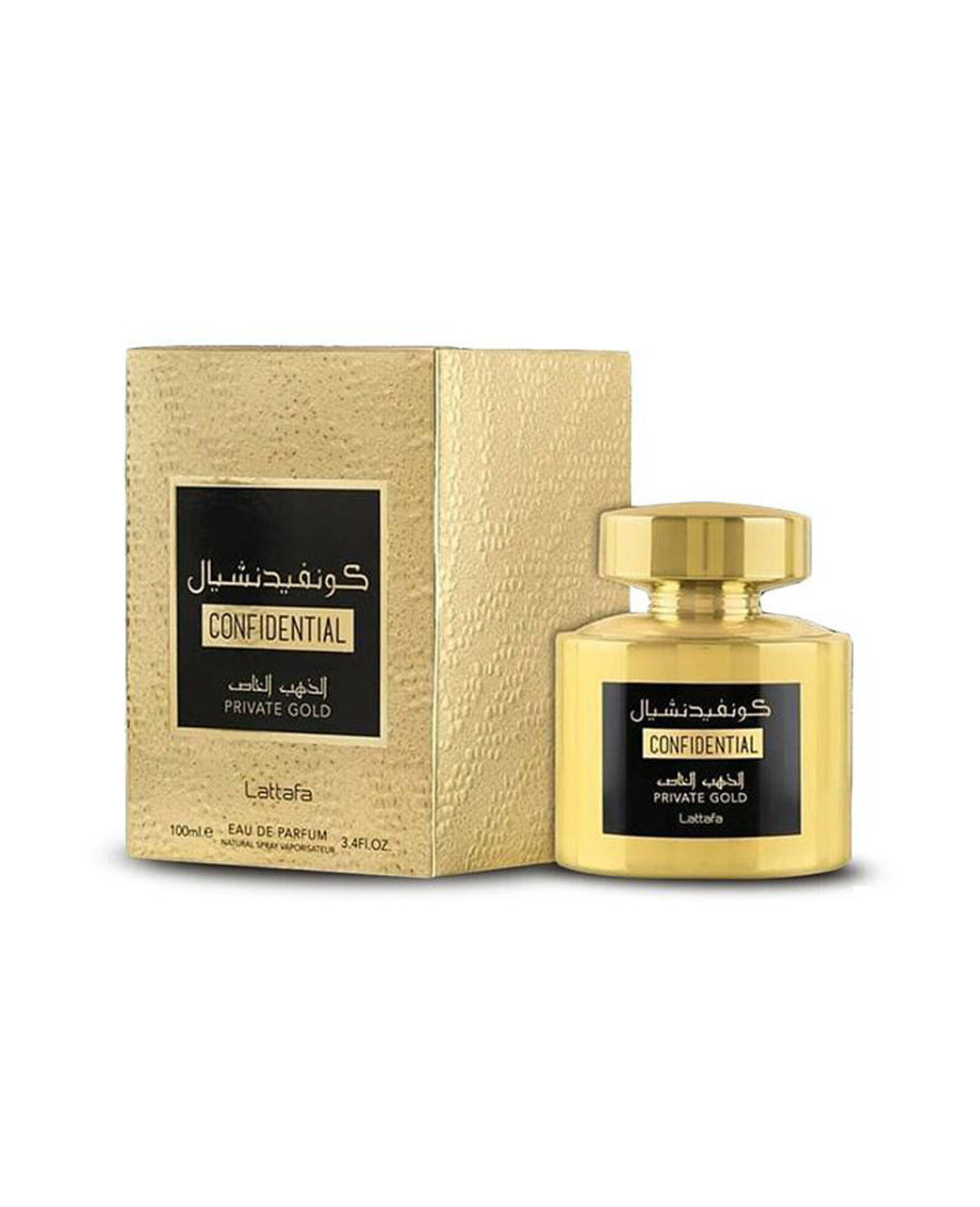 Confidential Private Gold  Lattafa EDP