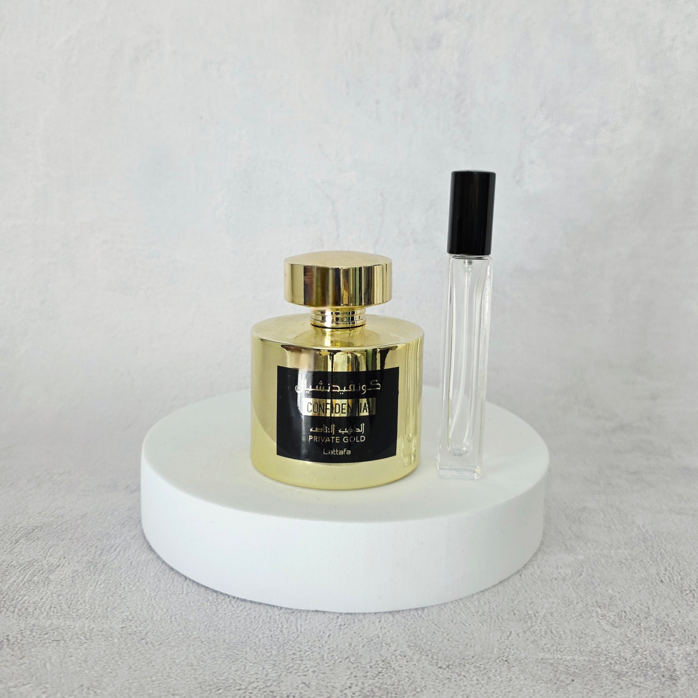 Confidential Private Gold Lattafa EDP