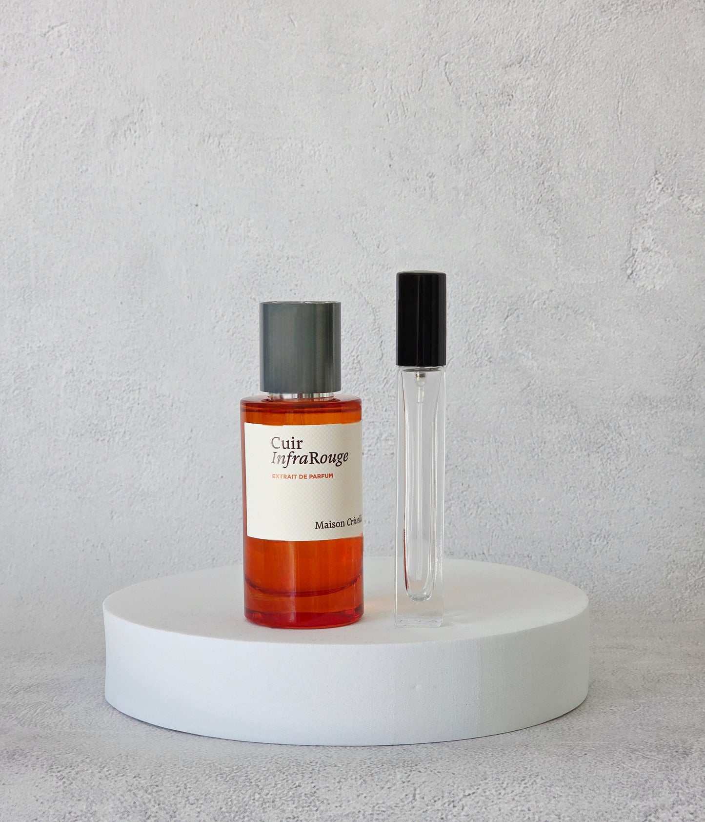 Cuir InfraRouge Maison Crivelli Extrait de Parfum